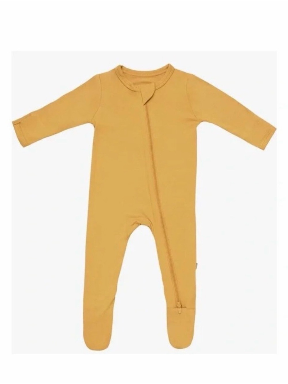 Kyte BABY Mustard Footed Zipper One-Piece